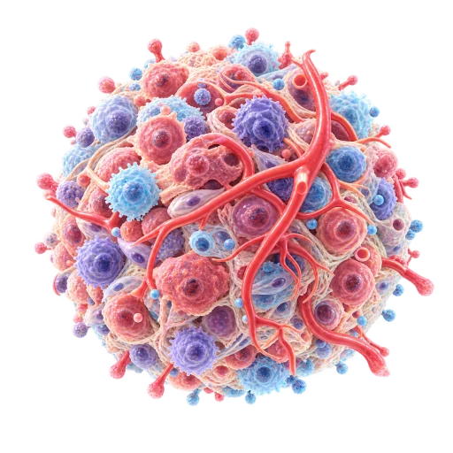 Virtual Organs biological model illustration