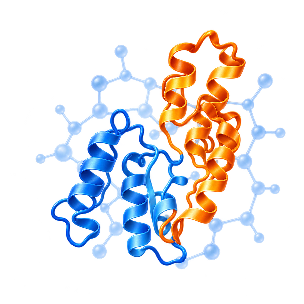 Virtual Pathways biological model illustration