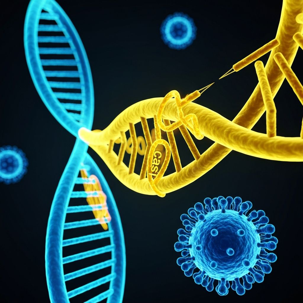 Gene therapy platform illustration